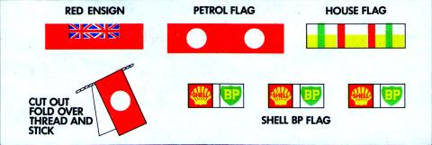 Бумажные вымпелы NOVO F137 Shell Welder - coastal tanker 